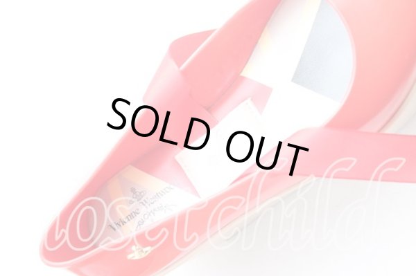 画像6: ヴィヴィアンウエストウッド×Melissa / メリッサ ロッキンホースバレリーナ 37 赤  H-24-07-21-084-sh-OD-ZH (6)