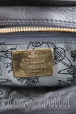 画像4: ヴィヴィアンウエストウッド 中古 / レザーショルダーバッグ  黒  H-24-07-28-030-ba-IN-ZH (4)