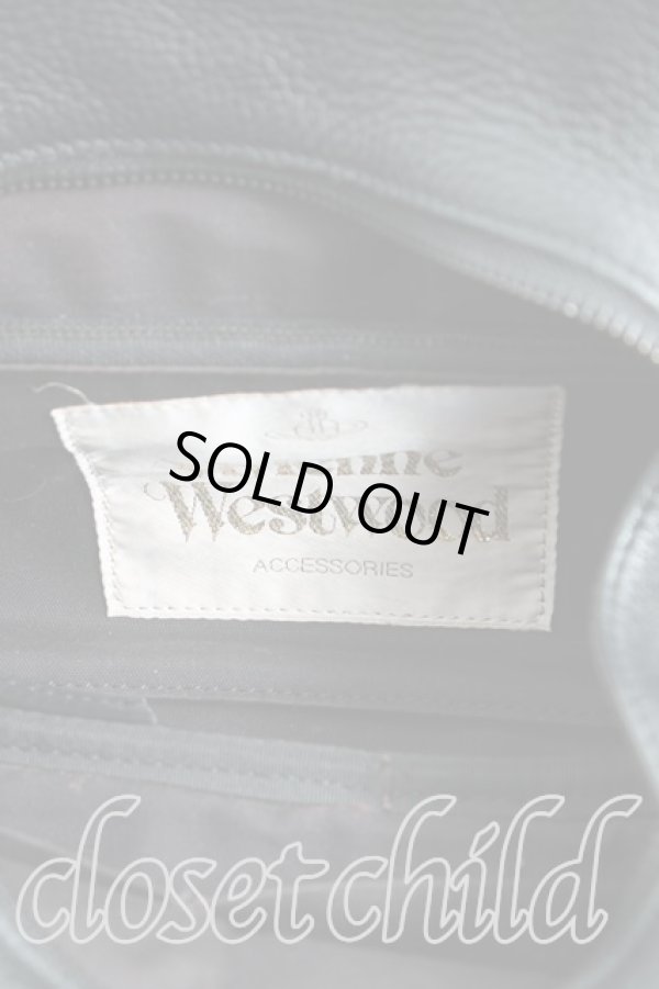 画像4: ヴィヴィアンウエストウッド 中古 / MINIMALヤスミンバッグ  黒  H-24-07-28-033-ba-IN-ZH (4)