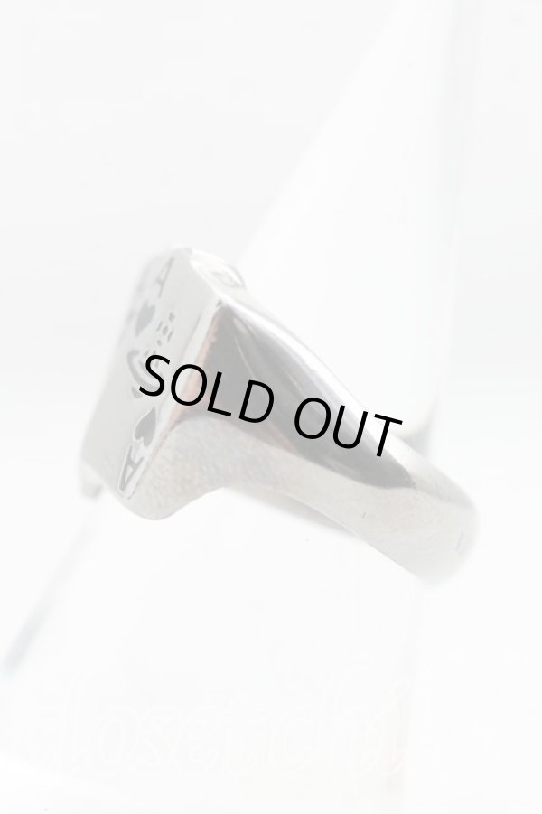 画像2: ヴィヴィアンウエストウッド 中古 / MARVINリング 15 ガンメタ  H-24-07-28-041-rg-OD-ZH (2)