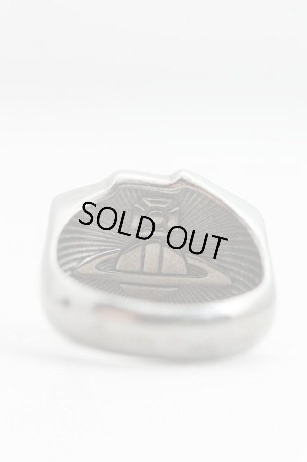 画像5: ヴィヴィアンウエストウッド 中古 / MARVINリング 15 ガンメタ  H-24-07-28-041-rg-OD-ZH (5)