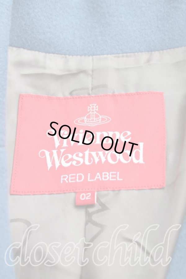 画像3: ヴィヴィアンウエストウッド 中古 / ダブルコート 02 青  H-24-07-28-011-co-OD-ZH (3)