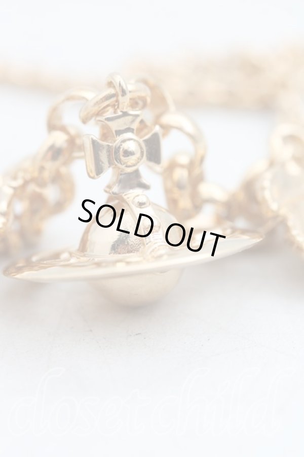 画像2: ヴィヴィアンウエストウッド 中古 / ANGLO PENDANT  ゴールド  H-24-08-11-023-nl-IN-ZH (2)