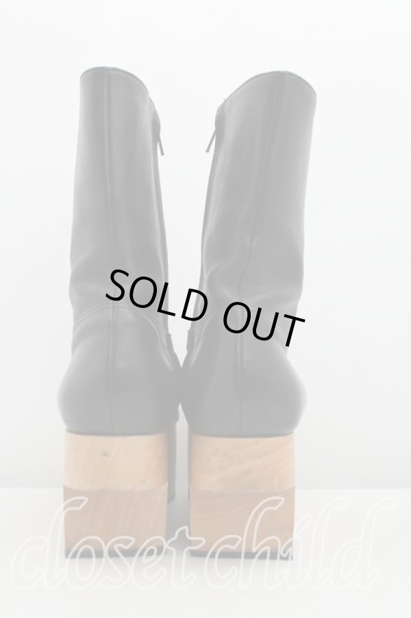 画像4: ヴィヴィアンウエストウッド 中古 / ロッキンホースブーツ UK8 黒  H-24-08-11-024-sh-IN-ZH (4)