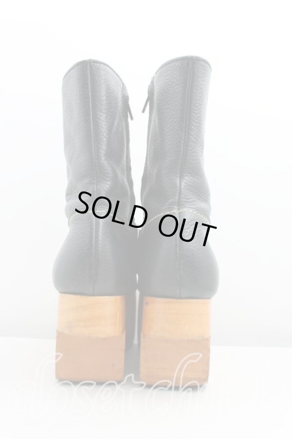 画像4: ヴィヴィアンウエストウッド 中古 / ロッキンホースブーツ（ステッチ） UK3 黒  H-24-08-11-027-sh-IN-ZH (4)