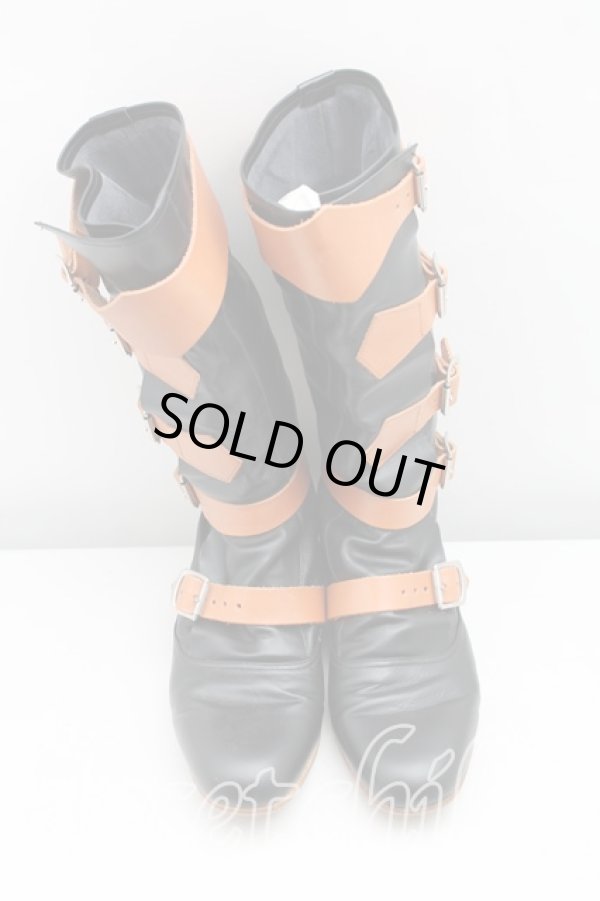 画像2: ヴィヴィアンウエストウッド 中古 / パイレーツブーツ UK7 黒  H-24-08-11-028-sh-IN-ZH (2)