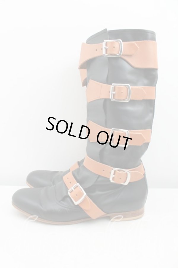 画像3: ヴィヴィアンウエストウッド 中古 / パイレーツブーツ UK7 黒  H-24-08-11-028-sh-IN-ZH (3)