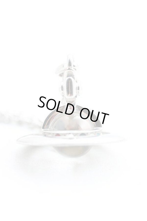 画像2: ヴィヴィアンウエストウッド 中古 / タイニーオーブネックレス  シルバー  H-24-08-11-063-nl-OD-ZH (2)