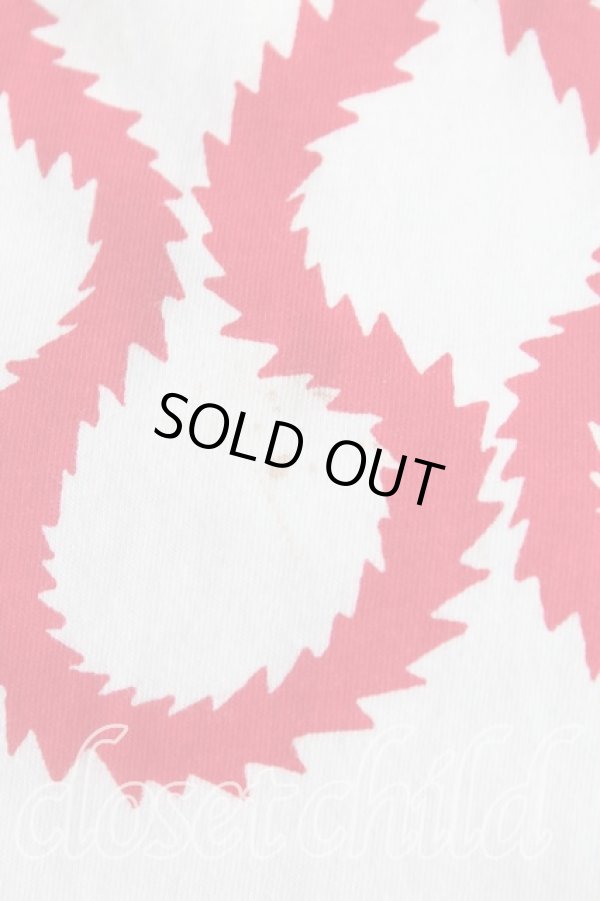 画像6: Worlds End 中古 / スクイグルカットソー OS 赤  H-24-08-11-010-to-IN-ZH (6)