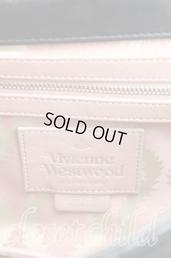 画像4: ヴィヴィアンウエストウッド 中古 / キルトオーブチェーンバッグ  黒  H-24-08-18-045-ba-OD-ZH (4)