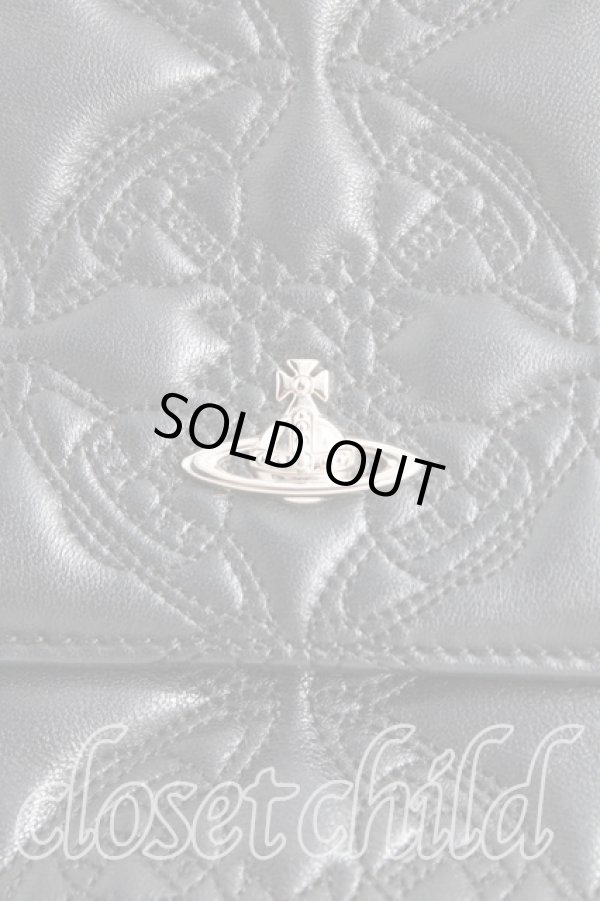 画像5: ヴィヴィアンウエストウッド 中古 / キルトオーブチェーンバッグ  黒  H-24-08-18-045-ba-OD-ZH (5)