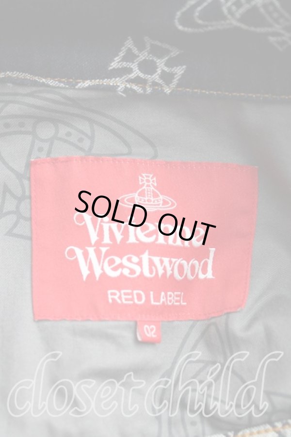 画像3: ヴィヴィアンウエストウッド 中古 / ORBジャカードデニム ビッグジャケット 02 インディゴ  H-24-08-18-002-jc-OD-ZH (3)