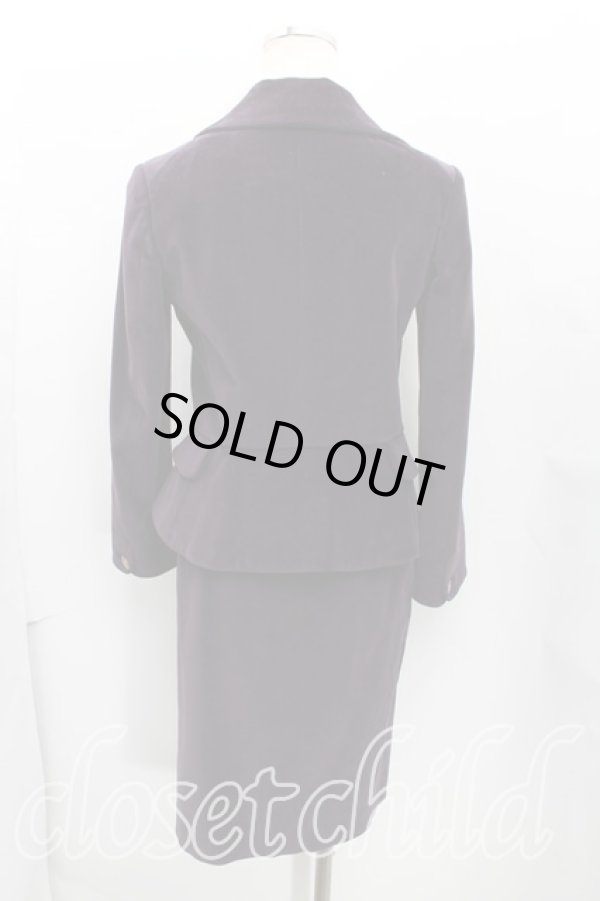 画像2: ヴィヴィアンウエストウッド 中古 / 別珍ラブジャケットセットアップ 2 紫  H-24-08-18-014-su-IN-ZH (2)