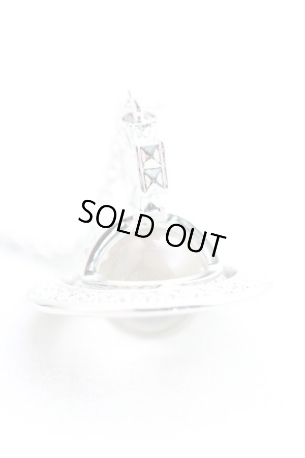 画像2: ヴィヴィアンウエストウッド 中古 / PINA ORBネックレス  シルバー  H-24-08-25-047-nl-OD-ZH (2)