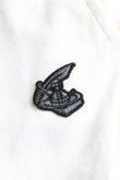 画像5: ANGLOMANIA 中古 / 短剣刺繍スウェット XS 白  H-24-08-25-076-pa-OD-ZH (5)