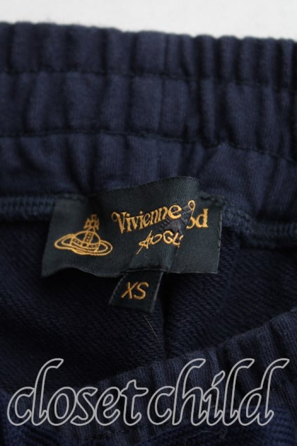 画像3: ANGLOMANIA 中古 / TIME TO ACTスウェット XS 紺  H-24-08-25-077-pa-YM-ZH (3)