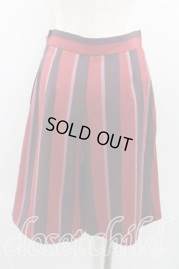 画像4: ヴィヴィアンウエストウッド 中古 / ストライプセットアップ 40 赤  H-24-08-25-017-su-OD-ZH (4)