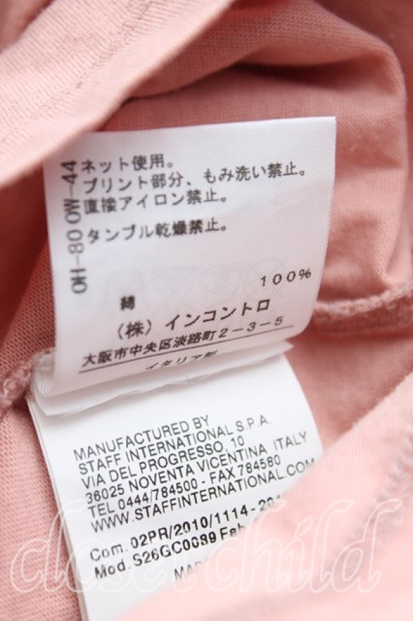 画像3: ヴィヴィアンウエストウッド 中古 / GAIAptTシャツ  ピンク  H-24-09-01-032-ts-OD-ZH (3)