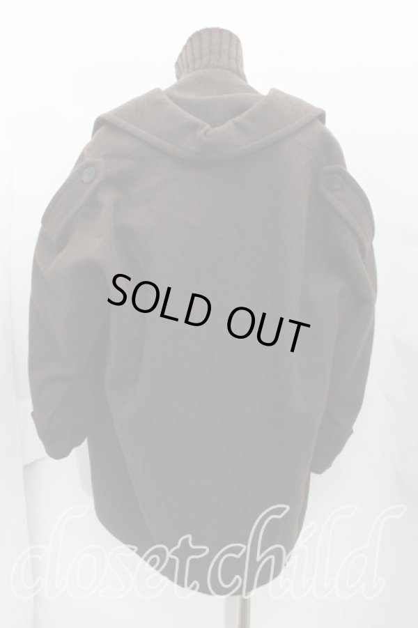 画像2: ANGLOMANIA 中古 / ウエストコートブルゾン 36 茶  H-24-09-01-010-co-OD-ZH (2)