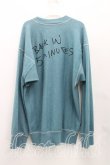 画像2: ANGLOMANIA 中古 /EN 24HOURスウェット M 水色  H-24-09-08-030-to-OD-ZH (2)
