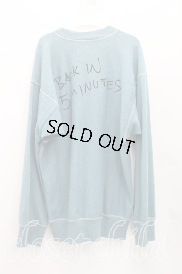 画像2: ANGLOMANIA 中古 /EN 24HOURスウェット M 水色  H-24-09-08-030-to-OD-ZH (2)