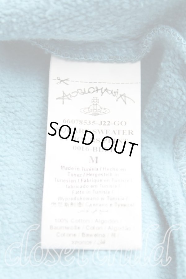 画像4: ANGLOMANIA 中古 /EN 24HOURスウェット M 水色  H-24-09-08-030-to-OD-ZH (4)