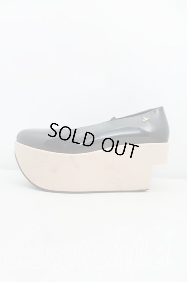 画像3: ヴィヴィアンウエストウッド×Melissa / メリッサ ロッキンホースバレリーナ 39 黒  H-24-09-08-069-sh-OD-ZH (3)