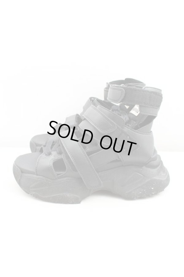 画像3: ヴィヴィアンウエストウッド 中古 / ROMPER 厚底 サンダル 37 黒  H-24-09-08-072-sh-OD-ZH (3)