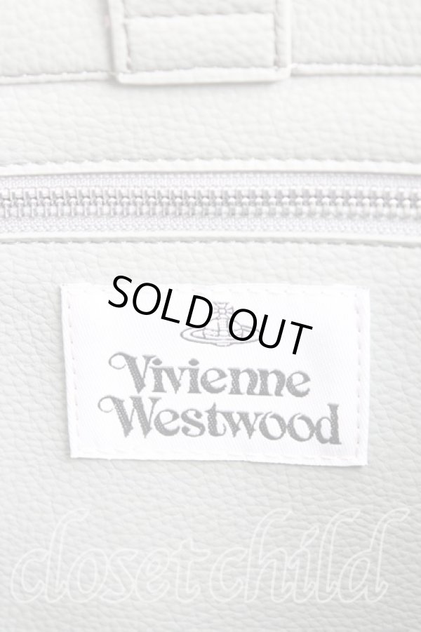 画像4: ヴィヴィアンウエストウッド 中古 / TEDDYトートバッグ  灰  H-24-09-15-023-ba-OD-ZH (4)