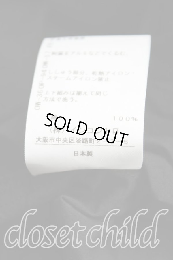 画像6: ヴィヴィアンウエストウッド 中古 / コットンタイプライター3wayシャツドレス 00 黒  H-24-09-15-053-su-OD-ZH (6)