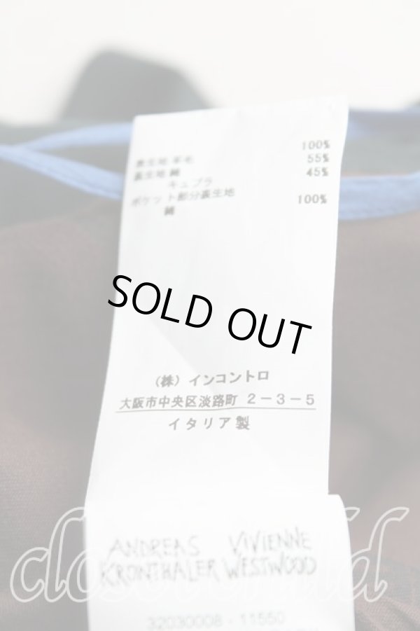 画像4: ヴィヴィアンウエストウッド 中古 / AKパンツ L 緑  H-24-09-15-007-pa-OD-ZH (4)