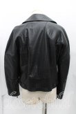 画像2: ヴィヴィアンウエストウッド MAN 中古 / レザーライダースジャケット 50 黒  H-24-09-22-003-jc-IN-ZH (2)