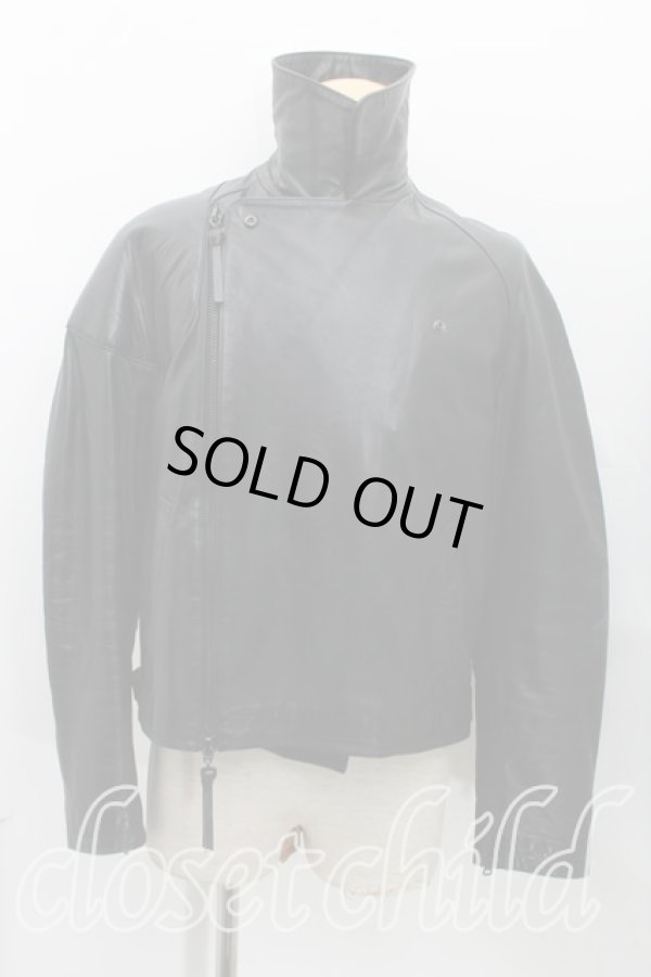 画像3: ヴィヴィアンウエストウッド MAN 中古 / レザーライダースジャケット 50 黒  H-24-09-22-003-jc-IN-ZH (3)