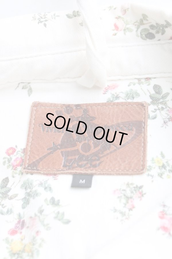 画像3: ヴィヴィアンウエストウッド Anglomania and Lee / リバティジャケット M 白  H-24-09-22-006-jc-IN-ZH (3)