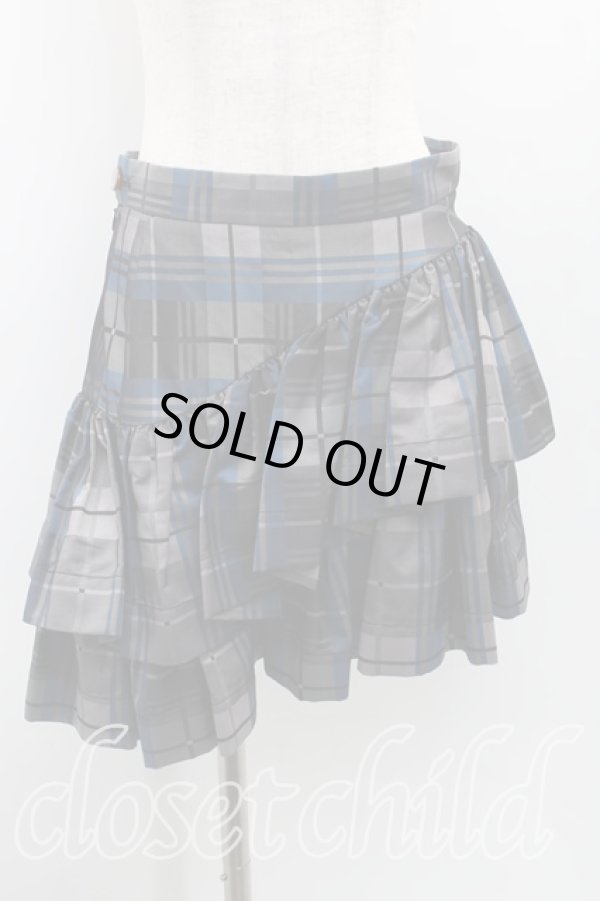 画像3: ヴィヴィアンウエストウッド 中古 / チェックタフタセットアップ 2 灰  H-24-09-22-087-su-OD-ZH (3)