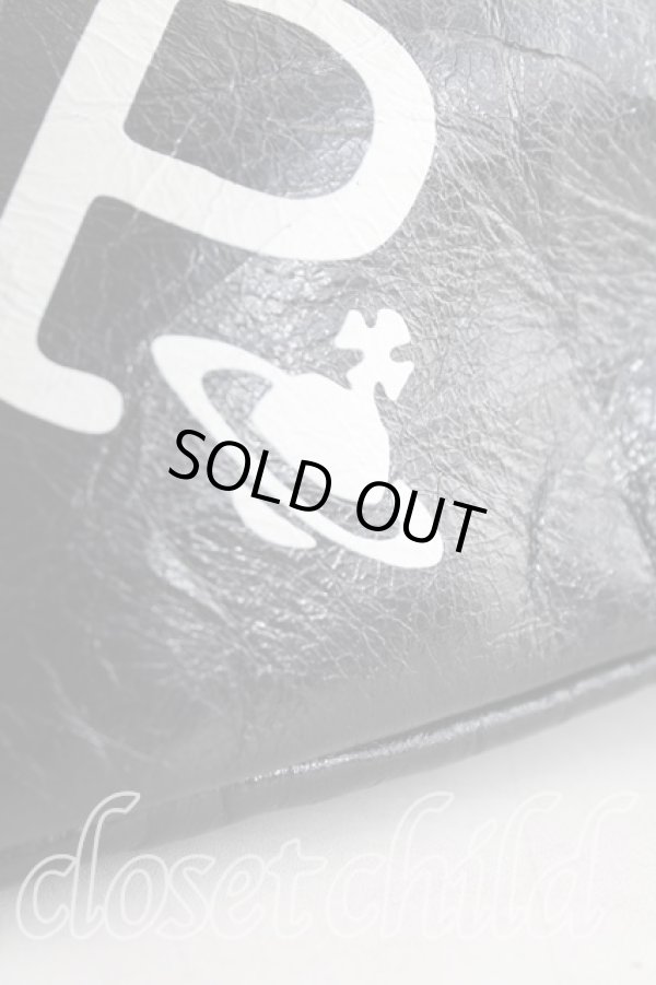 画像5: ヴィヴィアンウエストウッド 中古 / I LOVE CRAPボディバッグ  黒  H-24-09-29-063-ba-OD-ZH (5)