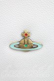 画像3: ヴィヴィアンウエストウッド 中古 / BAマッドレザーサークルショルダーバッグ 白  H-24-09-29-064-ba-OD-ZH (3)