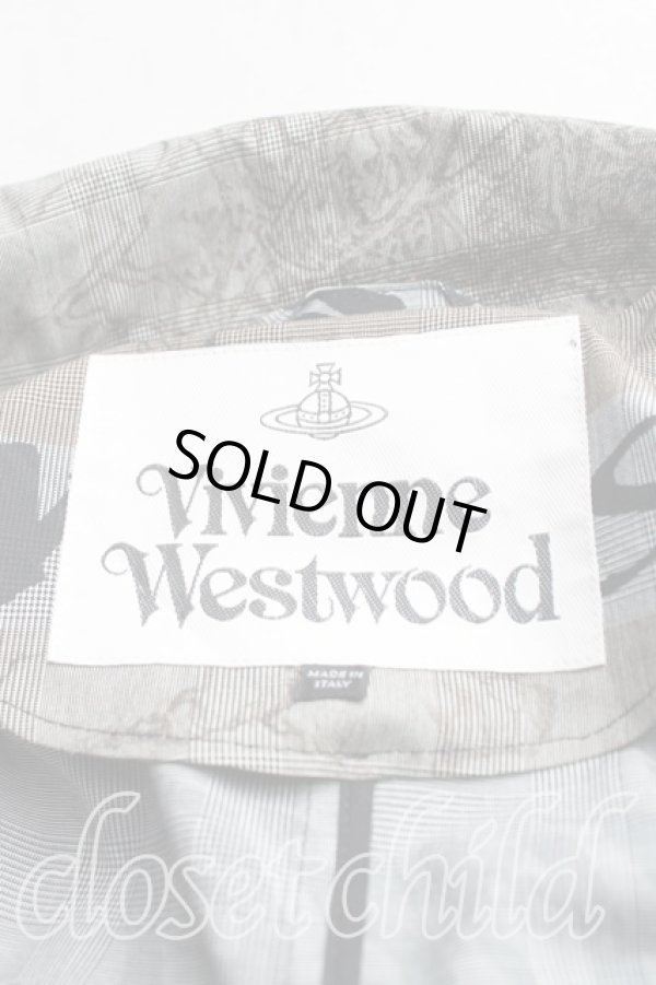 画像4: ヴィヴィアンウエストウッド 中古 / CO/economyコート 44 カーキ  H-24-09-29-008-co-OD-ZH (4)