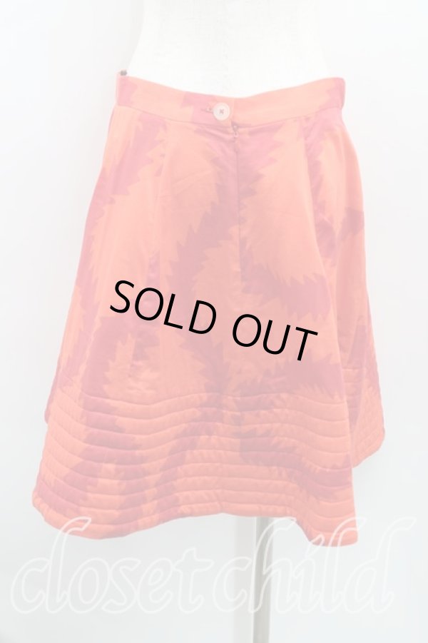 画像2: ANGLOMANIA 中古 / スクイグルサークルスカート42 赤 H-24-10-06-022-sk-IN-ZH (2)