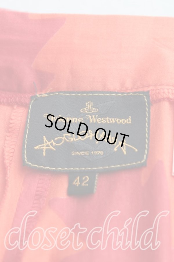 画像3: ANGLOMANIA 中古 / スクイグルサークルスカート42 赤 H-24-10-06-022-sk-IN-ZH (3)