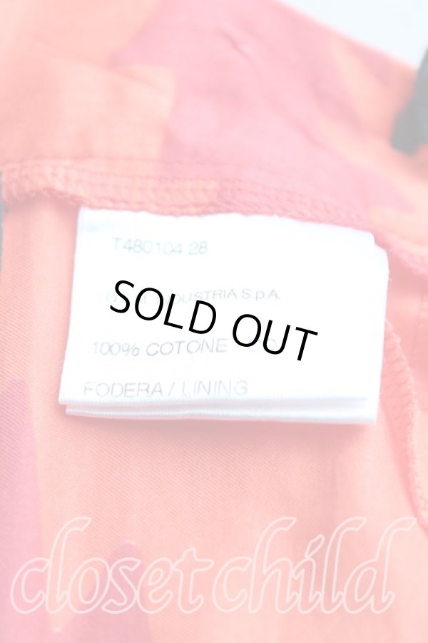 画像4: ANGLOMANIA 中古 / スクイグルサークルスカート42 赤 H-24-10-06-022-sk-IN-ZH (4)