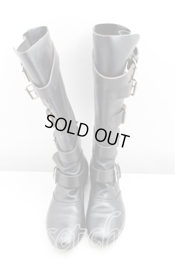 画像2: ヴィヴィアンウエストウッド 中古 / パイレーツブーツ36 黒 H-24-10-06-085-sh-OD-ZH (2)