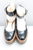 画像2: ヴィヴィアンウエストウッド 中古 / エナメルアンクルストラップシューズ37 黒 H-24-10-06-089-sh-IN-ZH (2)