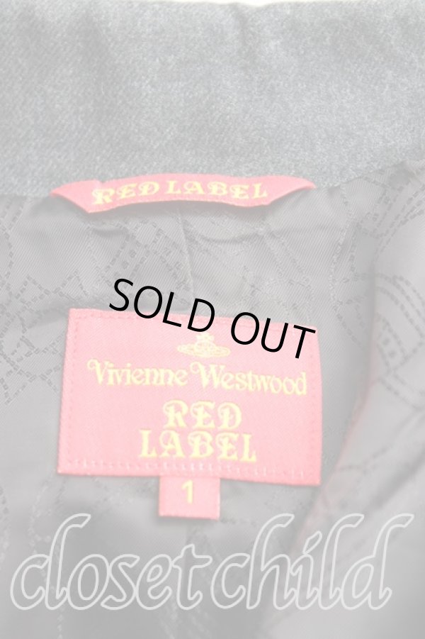 画像3: ヴィヴィアンウエストウッド 中古 / ウールラブジャケット 1 灰  H-24-10-13-026-jc-OD-ZH (3)