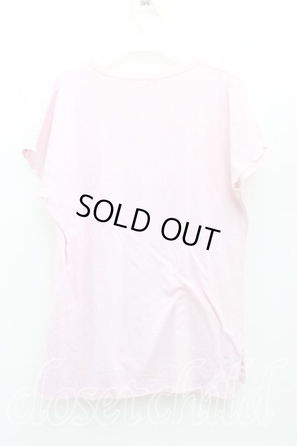 画像2: ヴィヴィアンウエストウッド 中古 / 額縁フラワーptTシャツ XS ピンク  H-24-10-13-004-ts-IN-ZH (2)