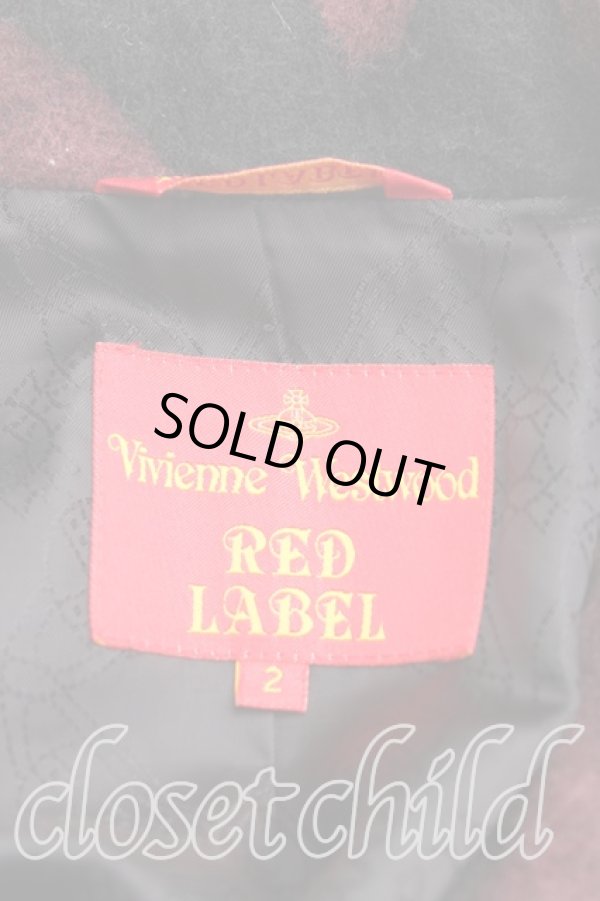 画像3: ヴィヴィアンウエストウッド 中古 / ポテトオーブコート 2 エンジ  H-24-10-13-037-co-OD-ZH (3)