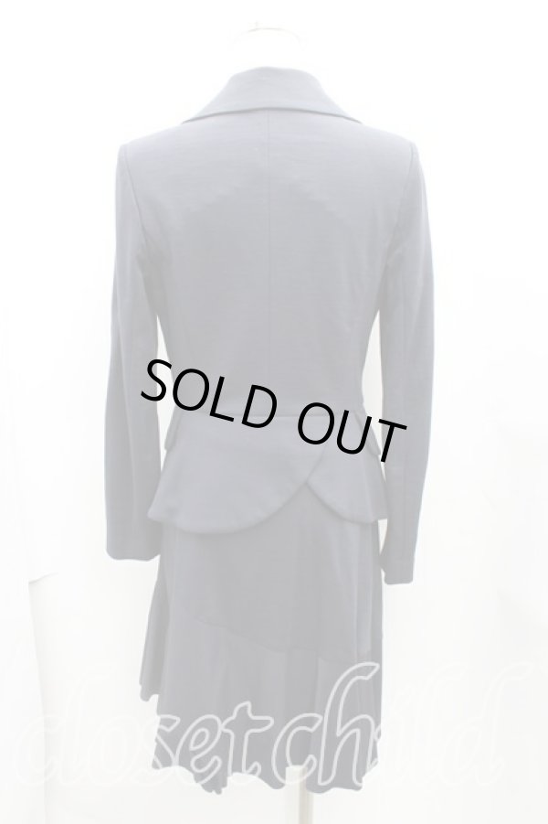 画像2: ヴィヴィアンウエストウッド 中古 / フロントアシメセットアップ 2 紺  H-24-10-13-053-su-OD-ZH (2)