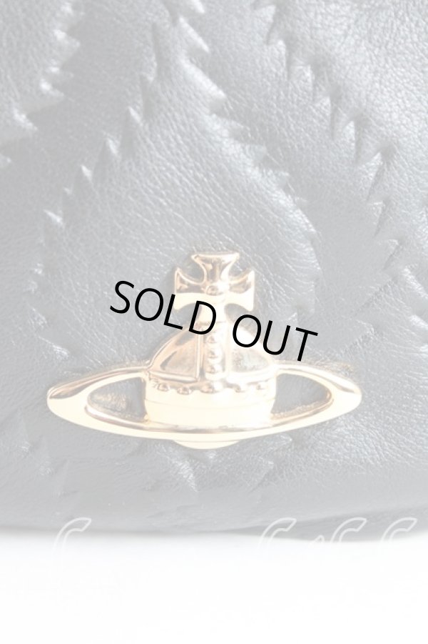 画像5: ヴィヴィアンウエストウッド 中古 / スクイグルレザーヤスミンバッグ  黒  H-24-10-20-038-ba-OD-ZH (5)