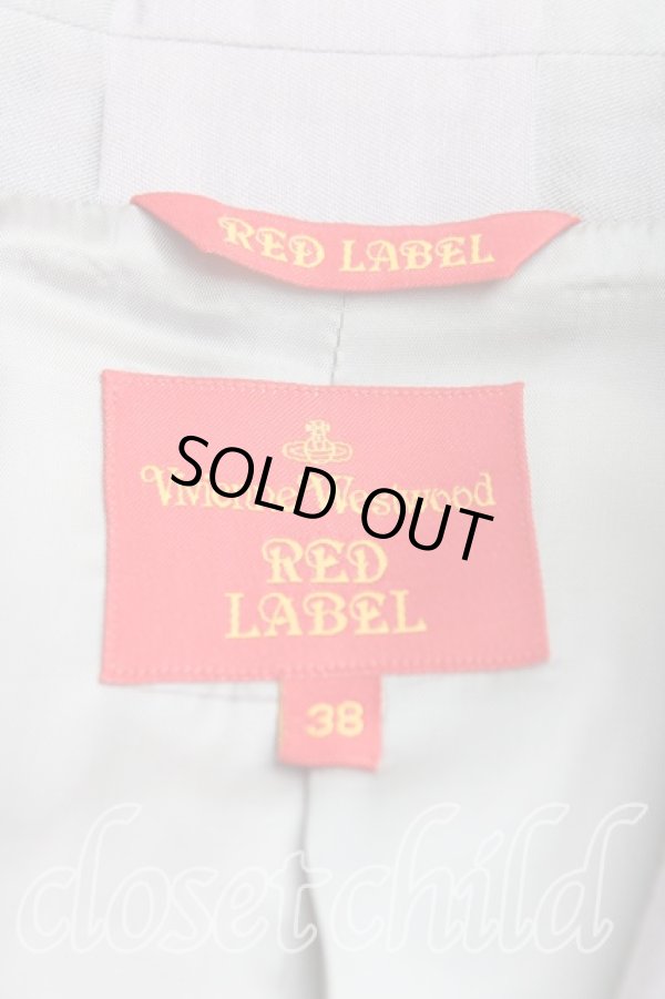 画像3: ヴィヴィアンウエストウッド 中古 / ストライプ1B変形ジャケット 38 ピンク×灰  H-24-10-20-005-jc-IN-ZH (3)