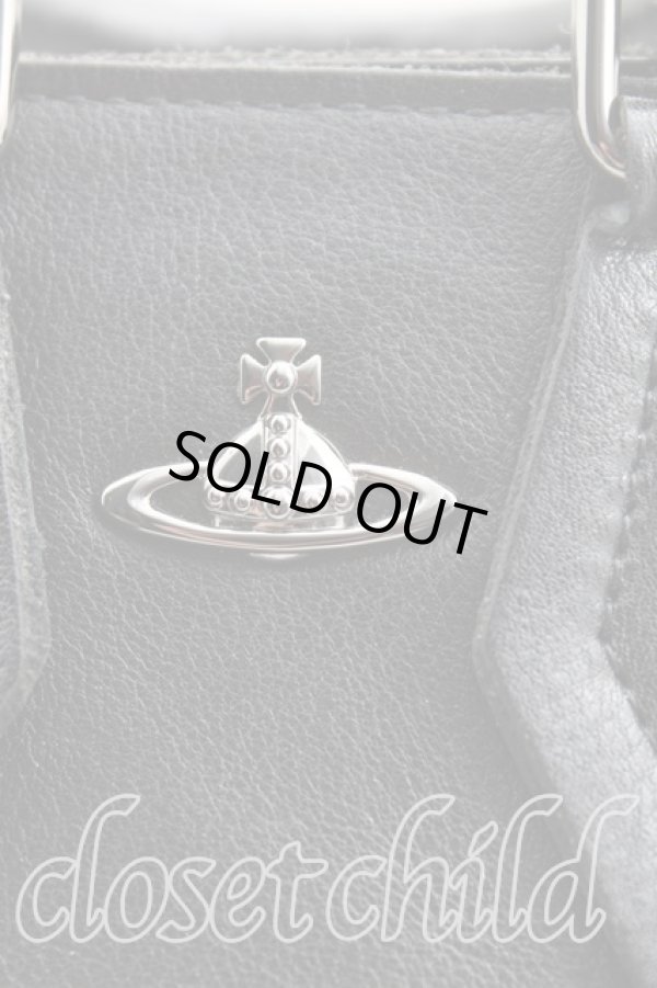 画像5: ヴィヴィアンウエストウッド 中古 / BAヌーロックトートバッグS  黒  H-24-10-20-044-ba-OD-ZH (5)